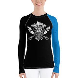 Women's Competition Rash Guard - Blue Belt