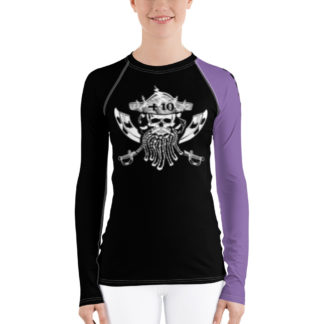 Women's Competition Rash Guard - Purple Belt